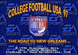 EA College Football 97